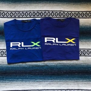 RLX Ralph Lauren single stitch t shirts Sz L